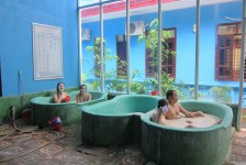 tắm bùn tại thanh lâm resort