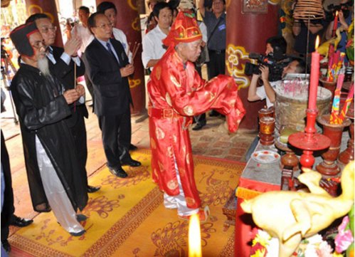 hội rước voi đào xá